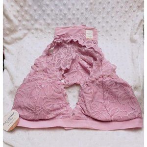 Arizona Body Intimates Coordinating Lace Halter Bralette & Boyshort-NEW w/Tags`.
